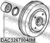 HONDA 42300SAB003 Wheel Bearing